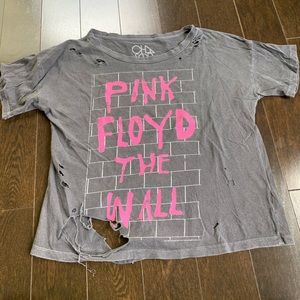Chaser Pink Floyd Vintage ripped T-shirt